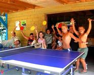 tournoi de ping pong pour les enfants au camping à bénodet 
